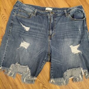 Women’s Ms. Cello jean shorts size 3X,$13 pre-owned, GLENN HEIGHTS TX PPU r SHIP